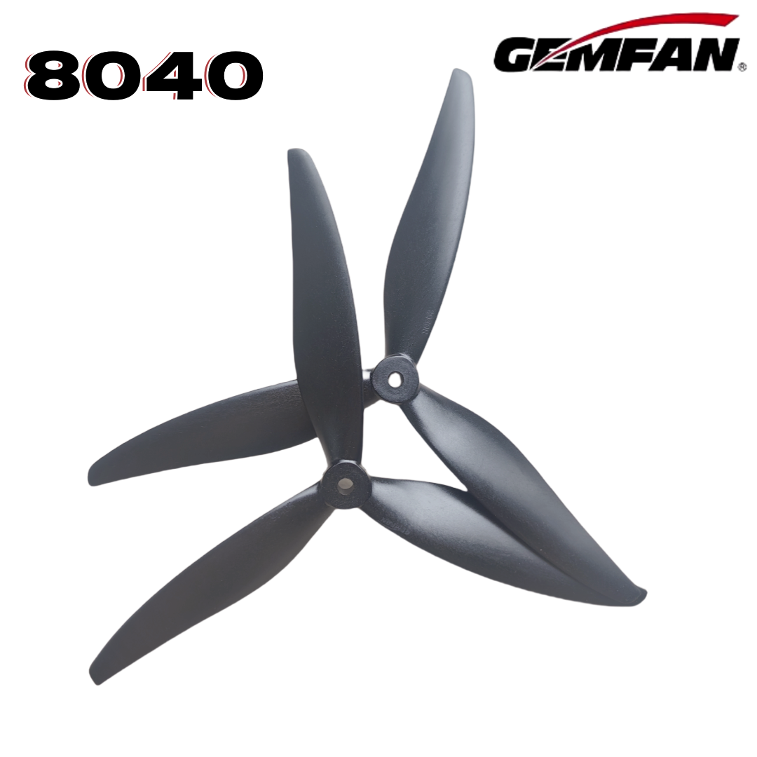 Gemfan 8040 8X4X3 hélice de 3  - Drone Racing Propeller reseña y precio