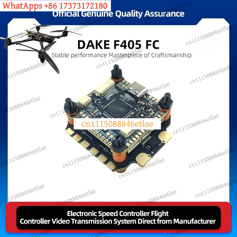 Controlador de Vuelo DAKEFPV F - Drone Racing Esc reseña y precio