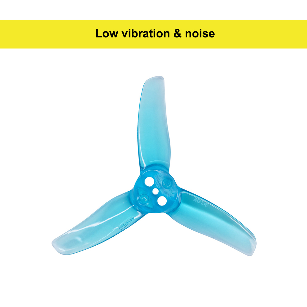 Hélices GEMFAN 2014 de 3 palas - Drone Racing Propeller reseña y precio